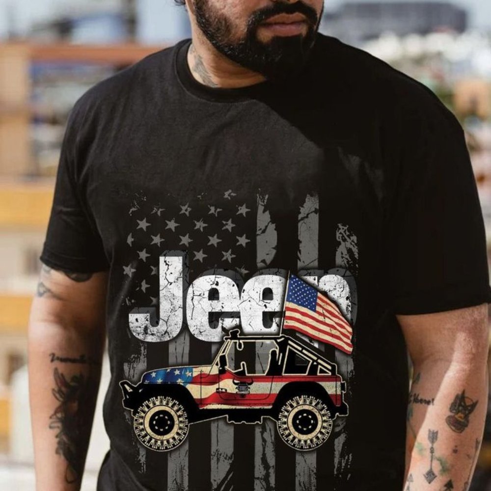 Jeep T Shirt Jeep America, Gift For Jeep Lovers, Jeep Shirt For Men, Jeep Shirts